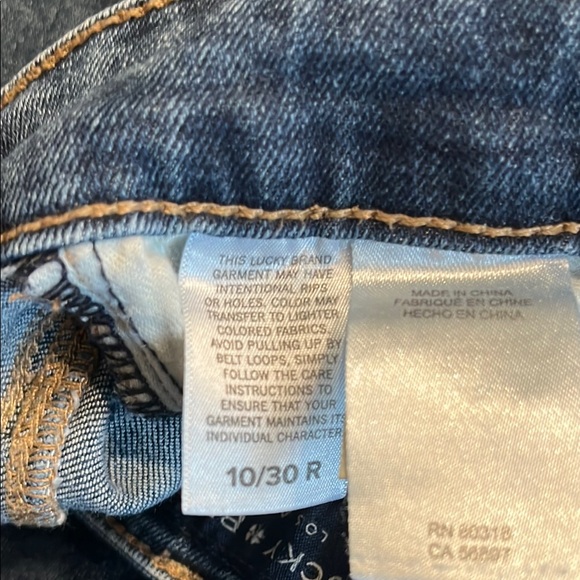 COPY - Lucky Brand Blue Denim Jeans - Picture 6 of 7
